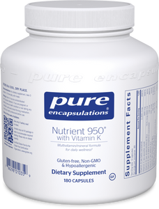Nutrient 950 with Vitamin K — 180s